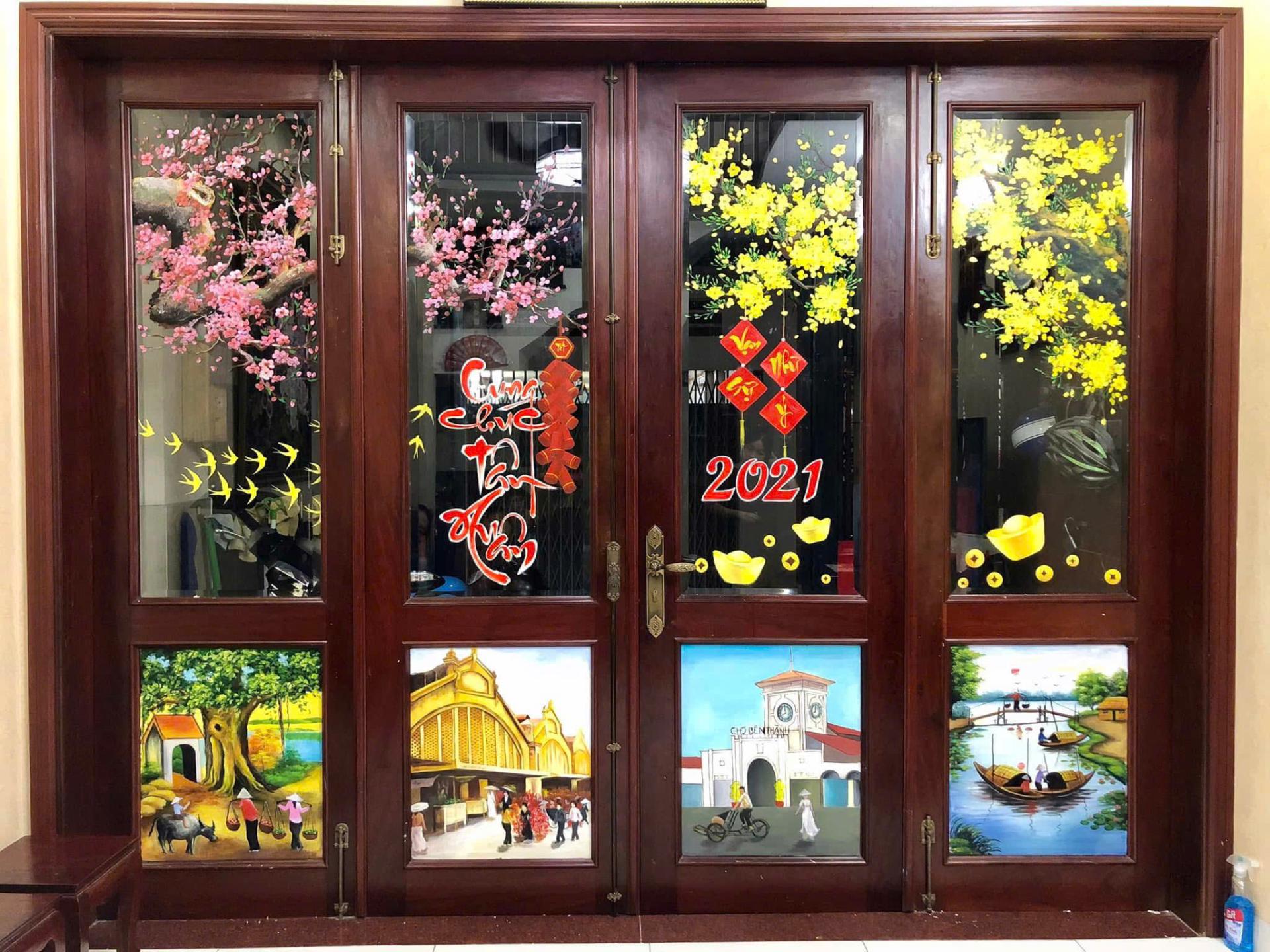 Vẽ Tranh Kính Tết 2026